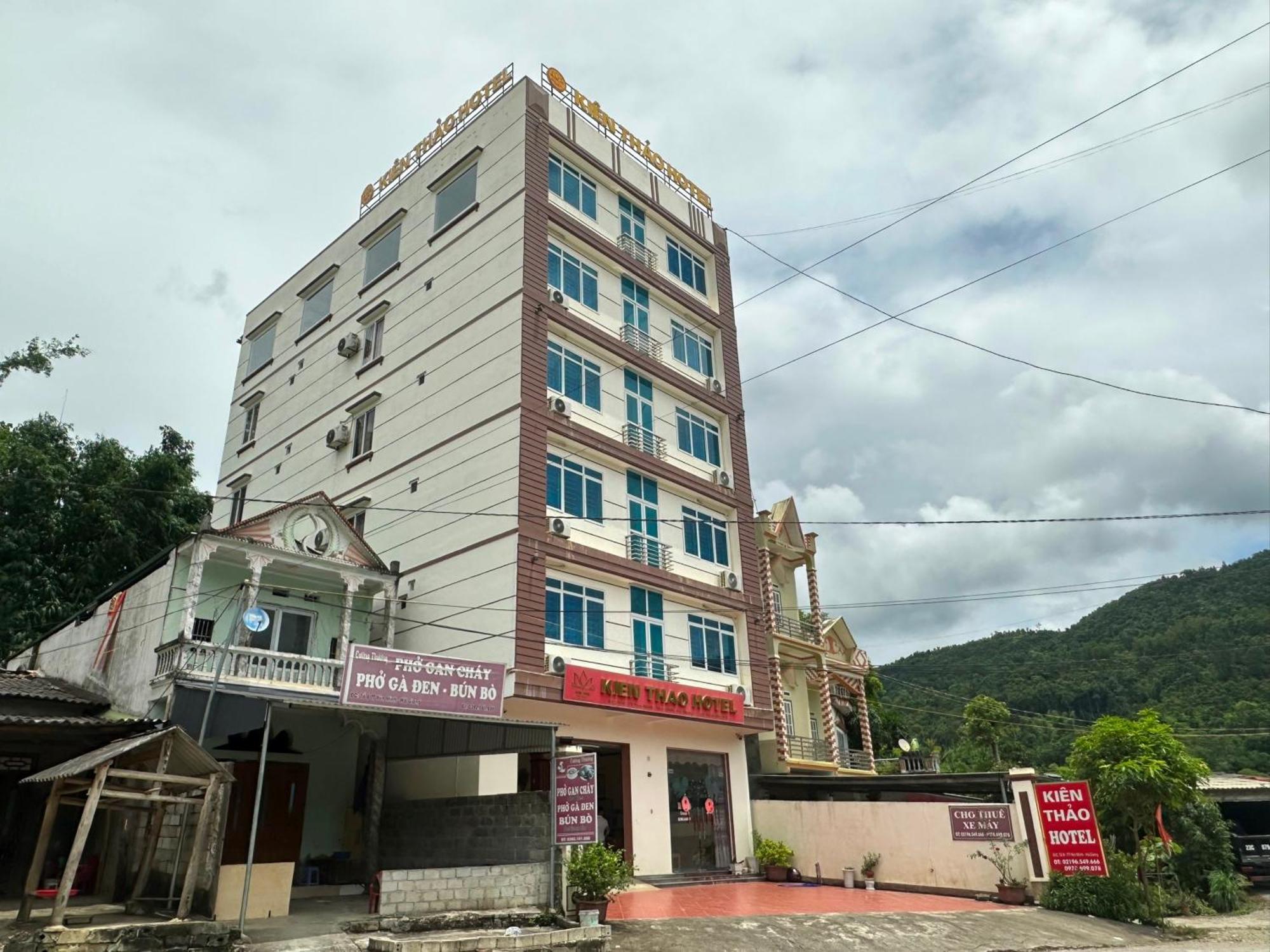 Kien Thao Hotel Yen Minh Exterior foto